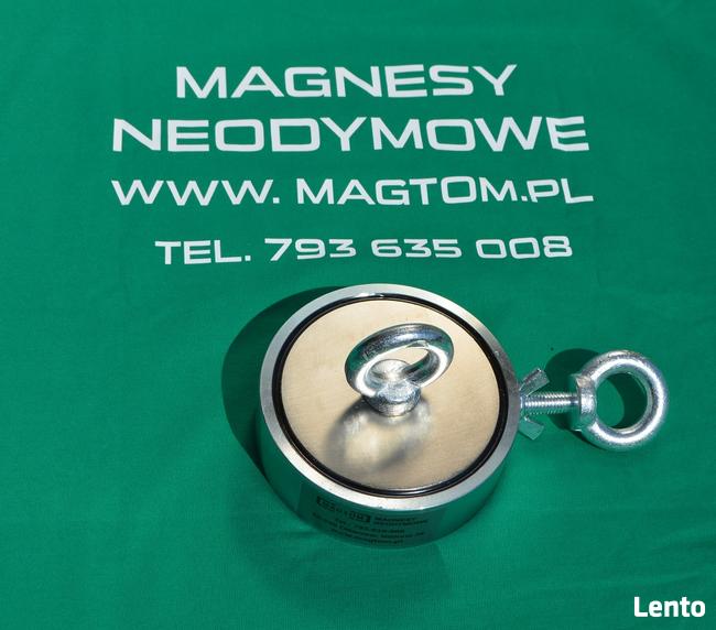 Magnes neodymowy uchwyt do poszukiwania F300x2 lina rękawice