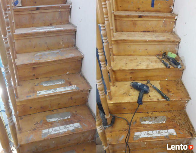 Renowacja odnawianie schodów Wrocław