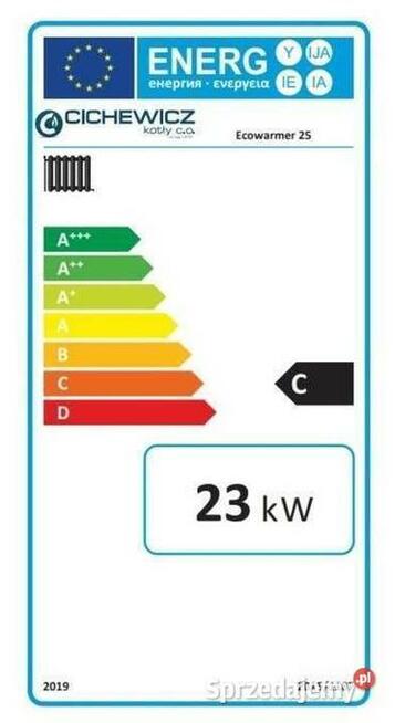 Piec z podajnikiem na ekogroszek 5 klasy Ecowarmer 25kW