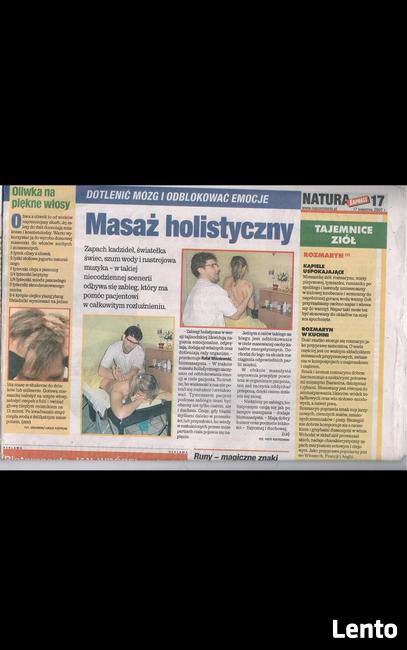 Masaże Holistyczne RAFAEL dla Pań i Panów