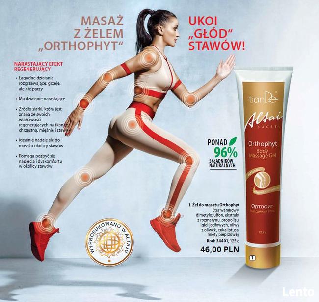 BOLĄCE KOLANA, KRĘGOSŁUP REGENERUJĄCY ŻEL ORTHOPYT