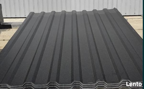 BLACHA TRAPEZOWA Trapez T-18 Czarny MAT I gatunek
