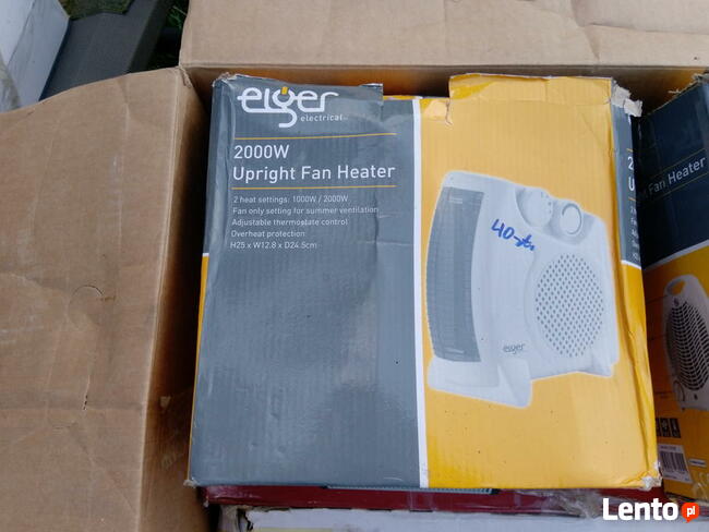 Grzejnik elektryczny Elger farelka, nowa