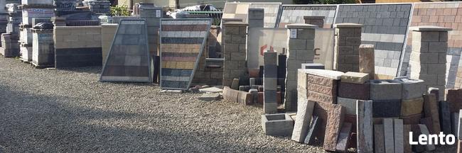 Palisada łupana Pl 34 onyx Kostka brukowa Ogrodzenia Pustak