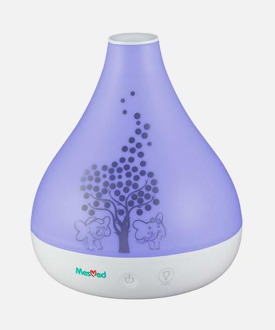 Nawilżacz z funkcją aromatyzera i lampki nocnej