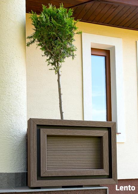 Donica z kompozytu Hartika Garden Klass 60x60x43