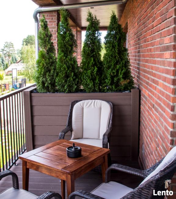 Donica z kompozytu Hartika Garden Klass 60x60x43