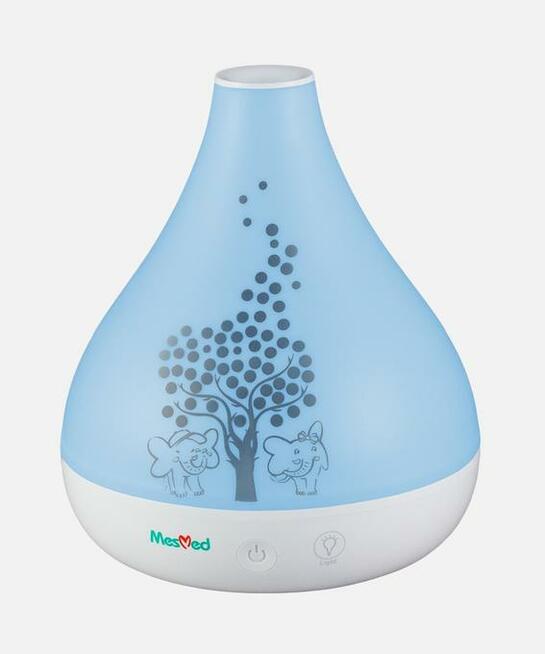 Nawilżacz z funkcją aromatyzera i lampki nocnej