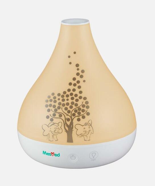 Nawilżacz z funkcją aromatyzera i lampki nocnej