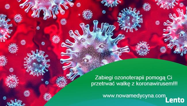 Ozonoterapia pomoże Ci przetrwać walkę z koronawirusem!!!