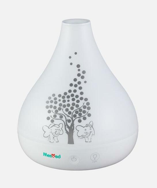 Nawilżacz z funkcją aromatyzera i lampki nocnej