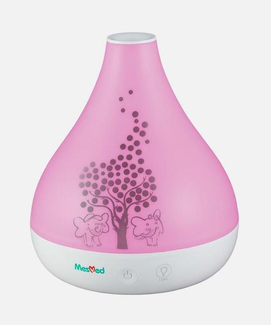 Nawilżacz z funkcją aromatyzera i lampki nocnej