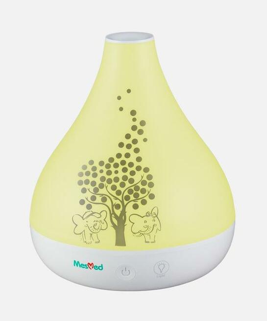 Nawilżacz z funkcją aromatyzera i lampki nocnej