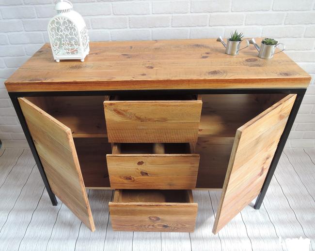 Komody ze starego drewna - piękno i ekologia - Alldeco