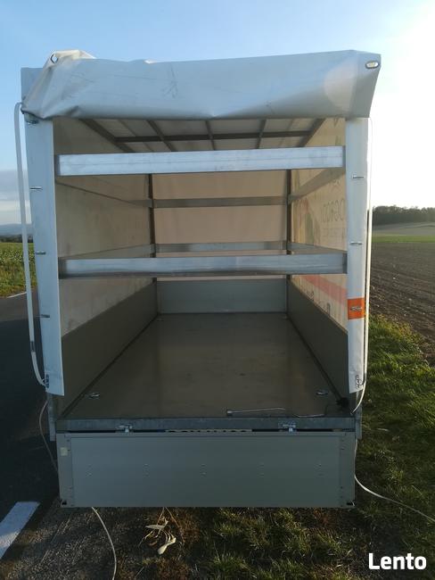 Przyczepa samochodowa /wywrotka hamowana