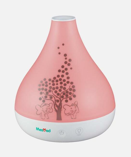 Nawilżacz z funkcją aromatyzera i lampki nocnej