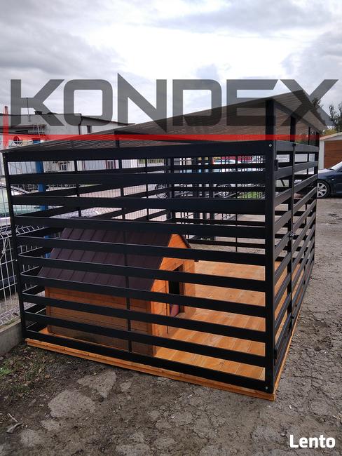 Kojec dla psa 3x2 CZARNY PALISADOWY szybka dostawa