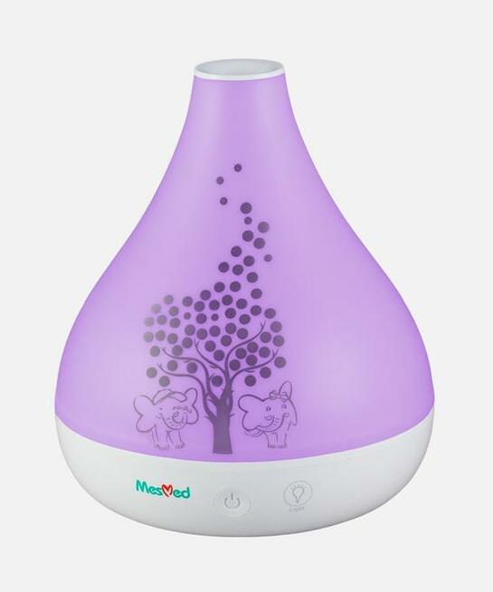 Nawilżacz z funkcją aromatyzera i lampki nocnej