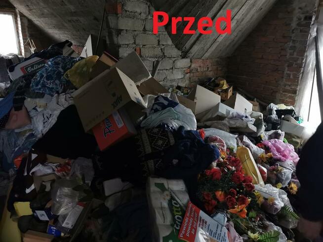 Opróżnianie domów, mieszkań, strychów z gabarytów