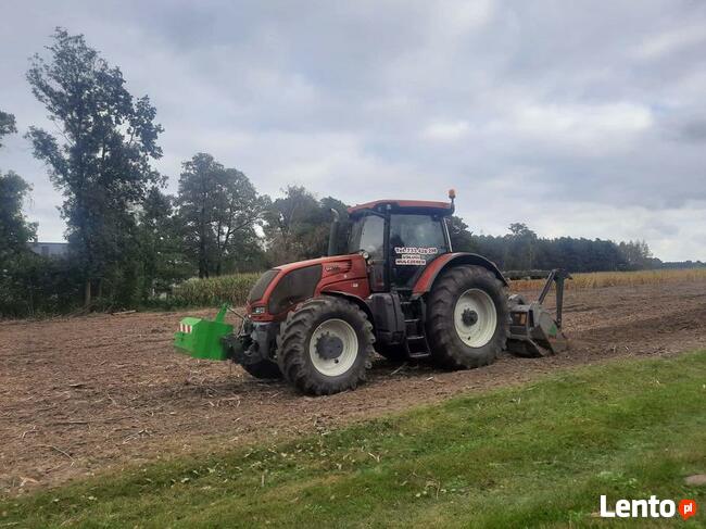 Usługi mulczerem wycinka samosiejek mulczer