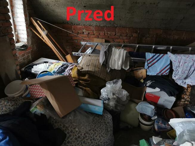 Opróżnianie domów, mieszkań, strychów z gabarytów
