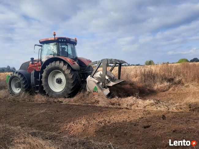 Usługi mulczerem wycinka samosiejek mulczer