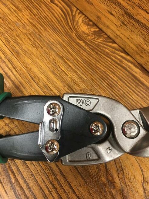 DEKARZU !!! Nożyce do cięcia blachy prawe / lewe - JOUANEL