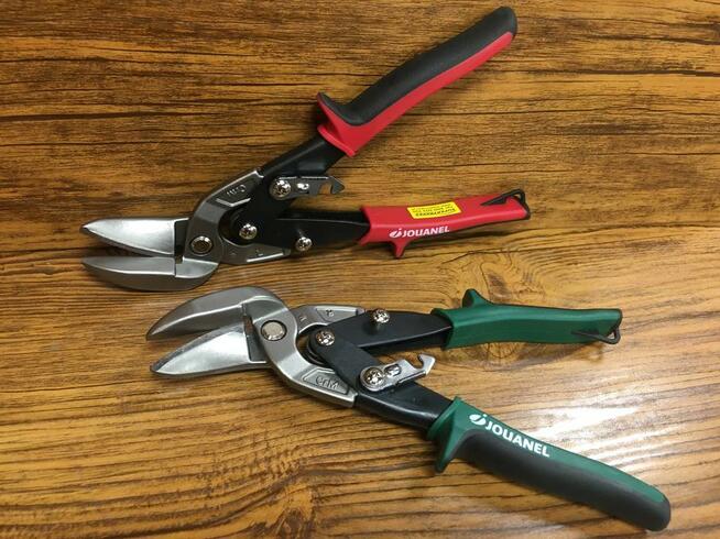 DEKARZU !!! Nożyce do cięcia blachy prawe / lewe - JOUANEL