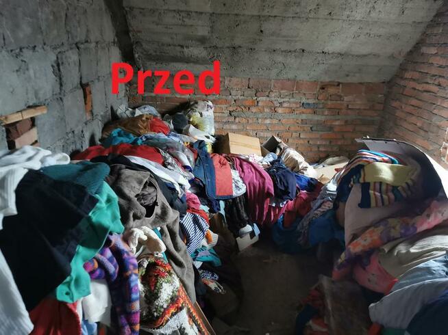 Opróżnianie domów, mieszkań, strychów z gabarytów