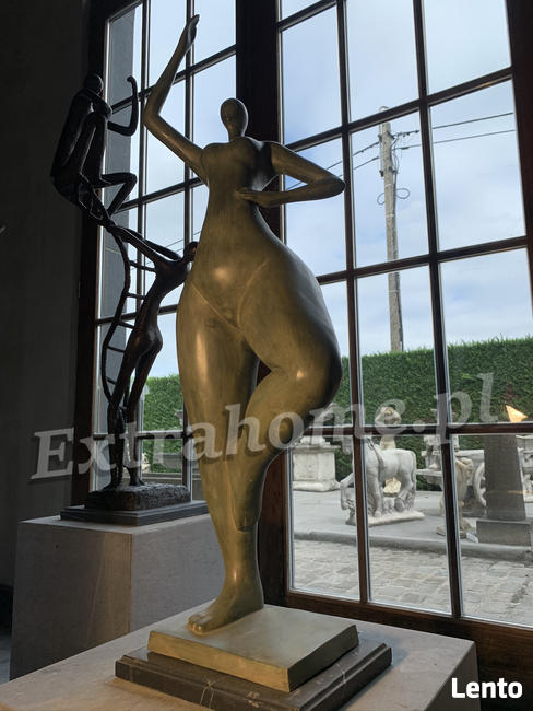 Figura z brązu. Thick Lady , Nowoczesna Kobieta, Rzeźba z br