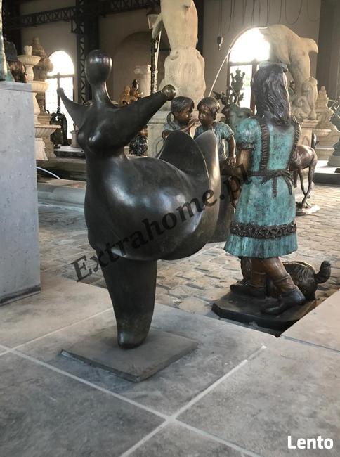 Figura z brązu. Thick Lady , Nowoczesna Kobieta, Rzeźba z br