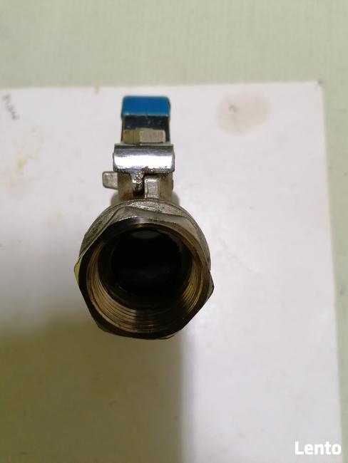 Zawór kulowy z filtrem 1CAL, DN25.Do wody i C.o