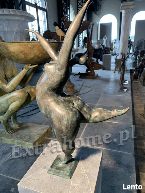 Figura z brązu. Thick Lady , Nowoczesna Kobieta, Rzeźba z br