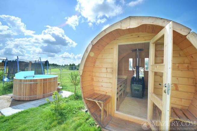 WEEKEND NA MAZURACH/ DOM NAD JEZIOREM SAUNA BALIA