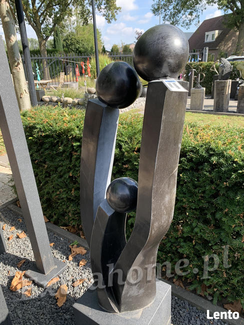 Zakochane Żurawie z brązu ptak symbolizujący szczęście h150