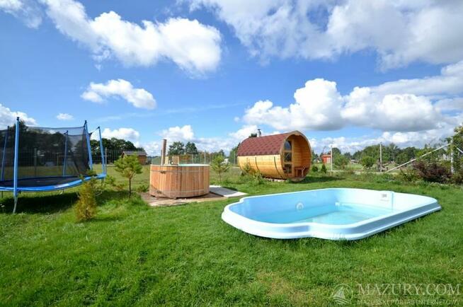 WEEKEND NA MAZURACH/ DOM NAD JEZIOREM SAUNA BALIA