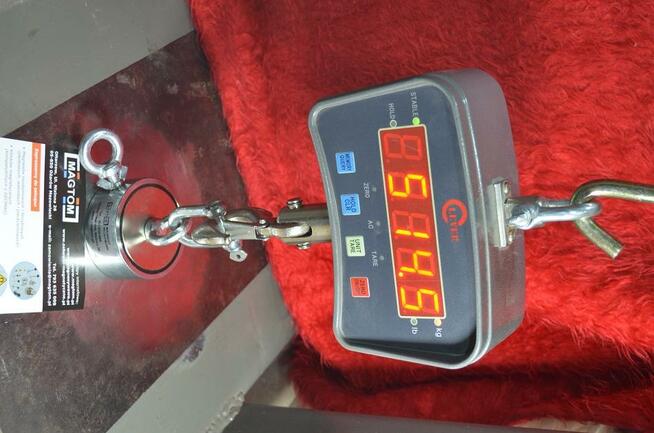 Magnes neodymowy uchwyt do poszukiwania F300x2 lina rękawice