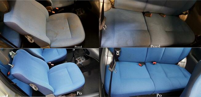 Kompleksowe pranie i czyszczenie wnętrz samochodów Karcher.