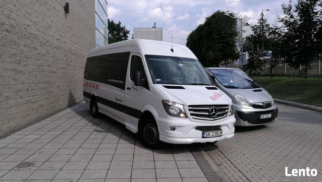 Przewóz osób Czeladź wynajem busa Katowice Sosnowiec