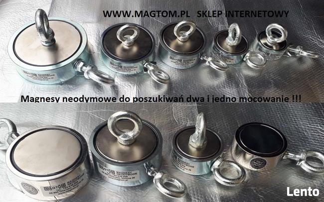 Magnesy do poszukiwań magnes neodymowy F600x2 1100Kg/