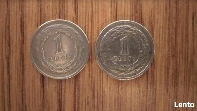 Monety 1zł z roku 1992 i 1994