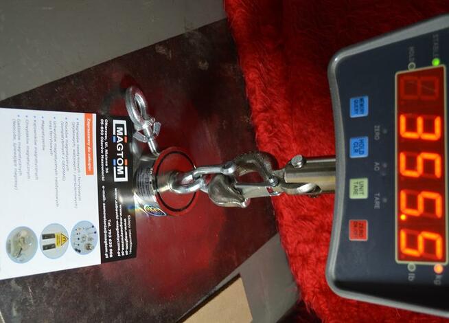 Magnes neodymowy do łowienia w wodzie 350Kg POWER F 200x2