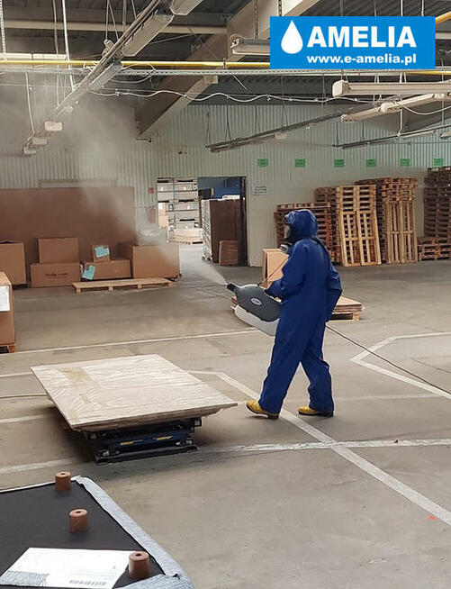 dezynfekcja ozonowanie z lampami-UV zamgławianie mazowiecke