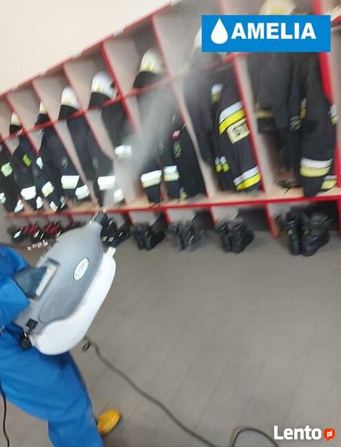 dezynfekcja ozonowanie z lampami-UV zamgławianie kujaws-pom