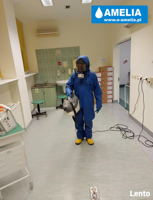 dezynfekcja ozonowanie z lampami-UV zamgławianie CAŁY ŚLĄSK