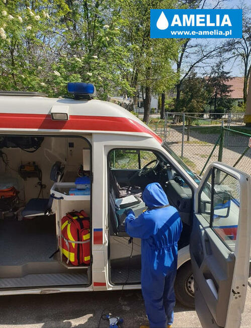 dezynfekcja ozonowanie z lampami-UV zamgławianie CAŁA POLSKA