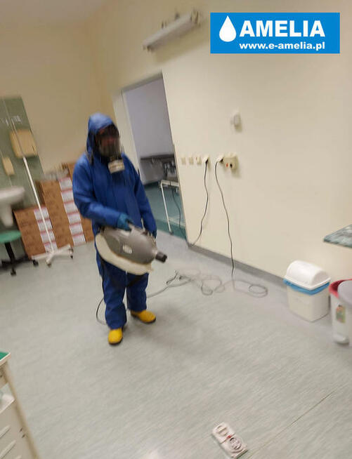 dezynfekcja ozonowanie z lampami-UV zamgławianie Piła