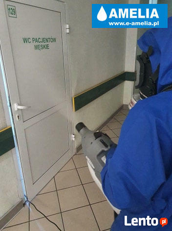 dezynfekcja ozonowanie z lampami-UV zamgławianie kujaws-pom