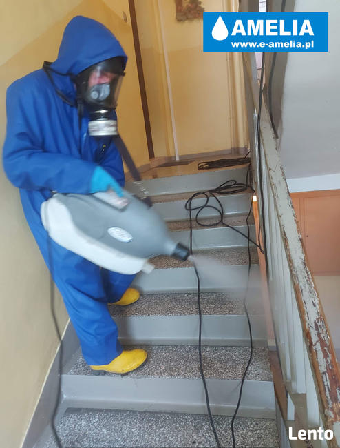 dezynfekcja ozonowanie z lampami-UV zamgławianie kujaws-pom