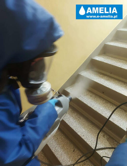 dezynfekcja ozonowanie z lampami-UV zamgławianie mazowiecke